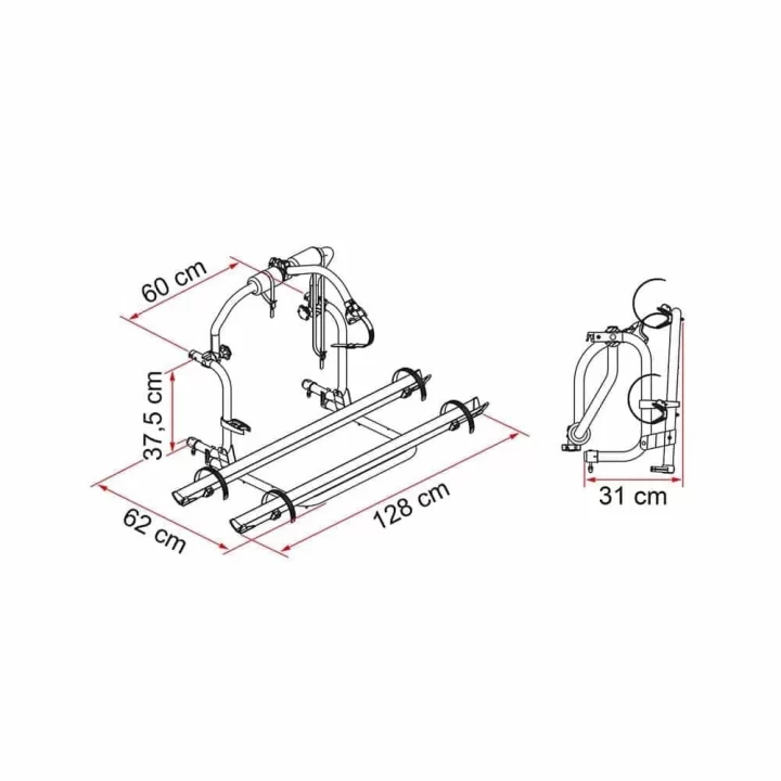 Fiamma Trigano – Ci – Roller Team Bisiklet Taşıyıcısı
