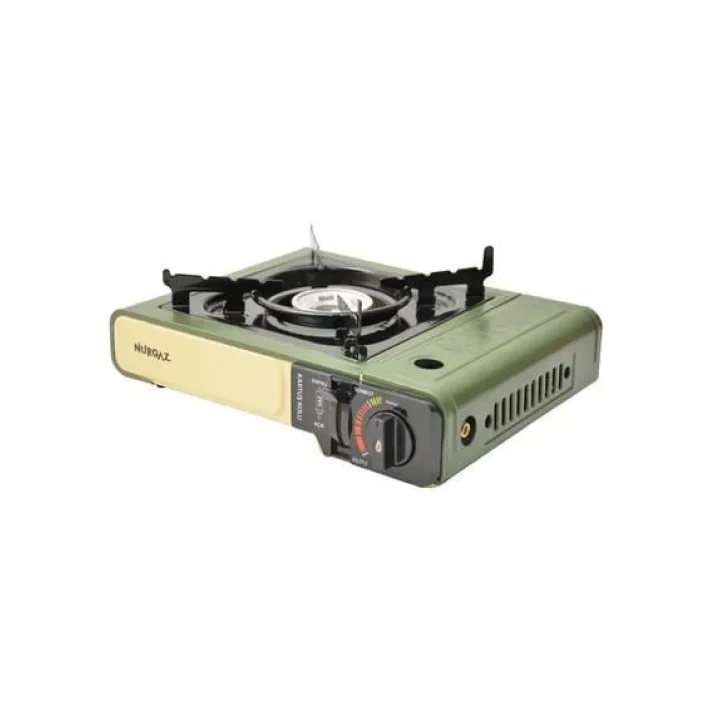 Nurgaz Portatif Ocak (Tüp Bağlantılı) Haki