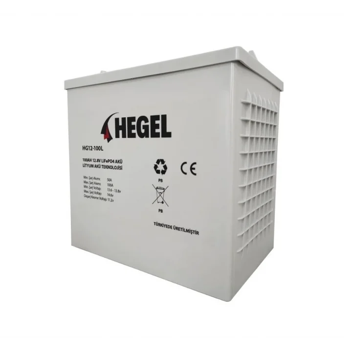 Hegel 100 Amper 12V Lityum Akü