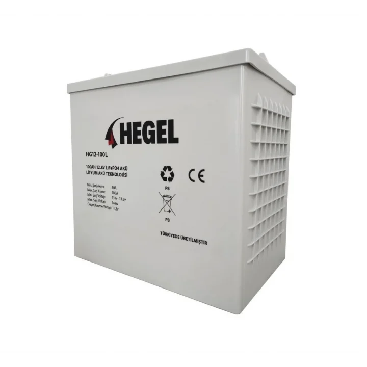 Hegel 150 Ah 12,8V Lityum Akü LiFePO4