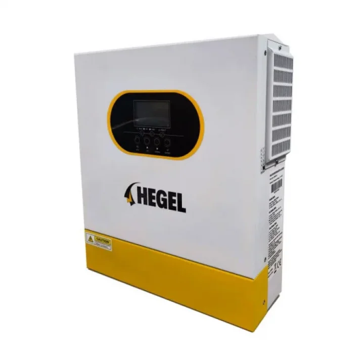 Hegel 3.5KW 3500 Watt Tam Sinüs Akıllı İnverter 24V 100A MPPT Şarjlı İnverter