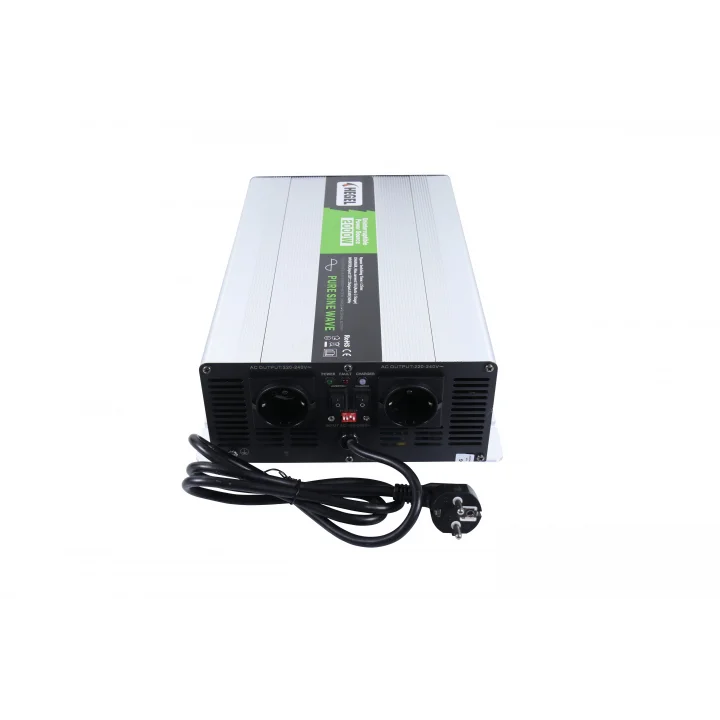 HEGEL TAM SİNÜS İNVERTÖR 2000W 12V - 15A AC ŞARJLI