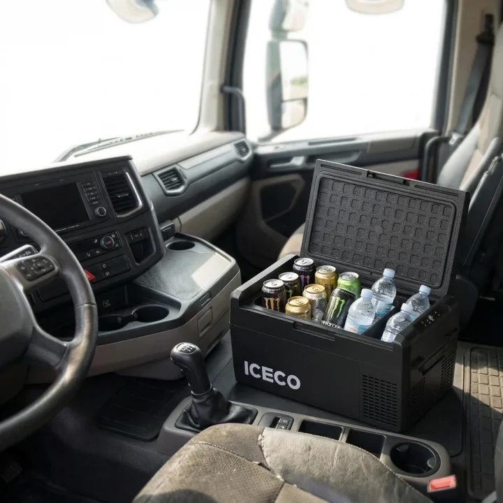 ICECO MCD20B 12/24Volt 20 Litre Kompresörlü Oto Buzdolabı/Dondurucu + Buz Kaseti