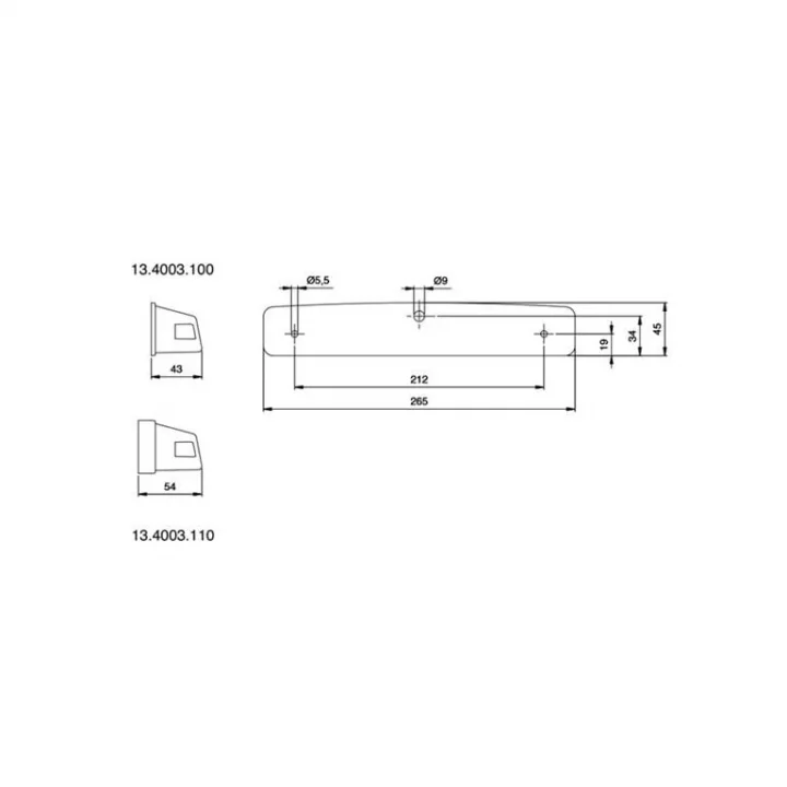 Jokon Plaka Lambası K 307