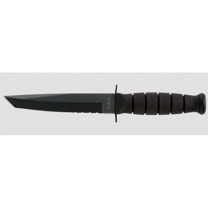 Ka-bar 1255 Short Siyah Tanto Serir Bıçak