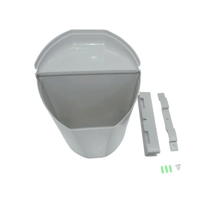 SUGA 7 Litre Karavan Kapısı & Dolap İçi Pratik Çöp Kutusu Bağlantı Aparatlı