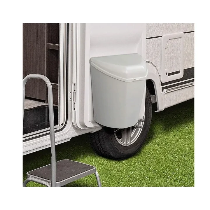 SUGA 7 Litre Karavan Kapısı & Dolap İçi Pratik Çöp Kutusu Bağlantı Aparatlı
