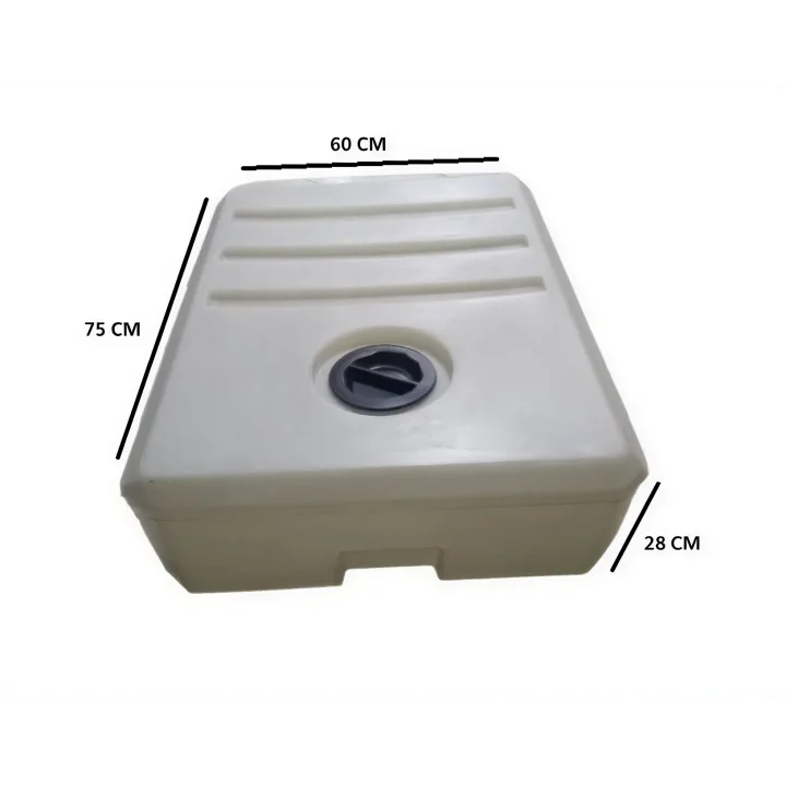 Karavan Su Deposu 100 Lt Beyaz