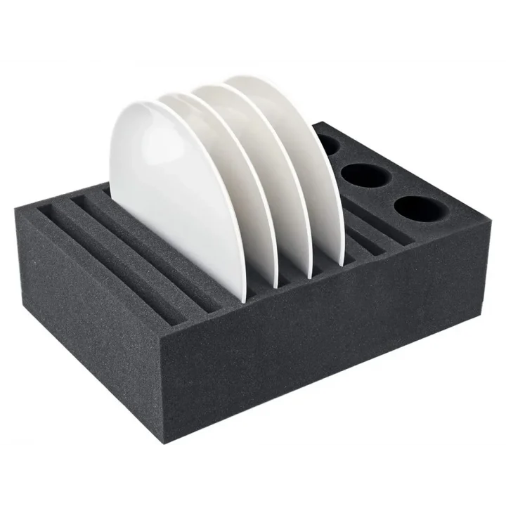 SUGA Karavan & Tekne EVA Tabak, Çatal ve Bıçak Tutucu 8+3 Bölmeli 33x25x10 cm