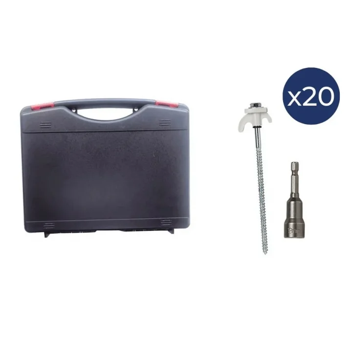SUGA Karavan Tente & Çadır Kazığı 20’li Set 7,3x200 mm