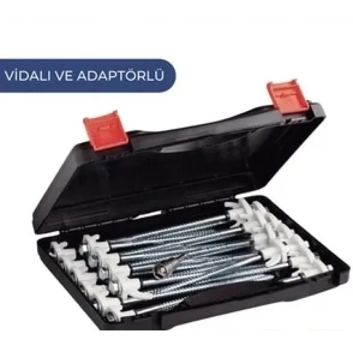 SUGA Karavan Tente & Çadır Kazığı 20’li Set 7,3x200 mm