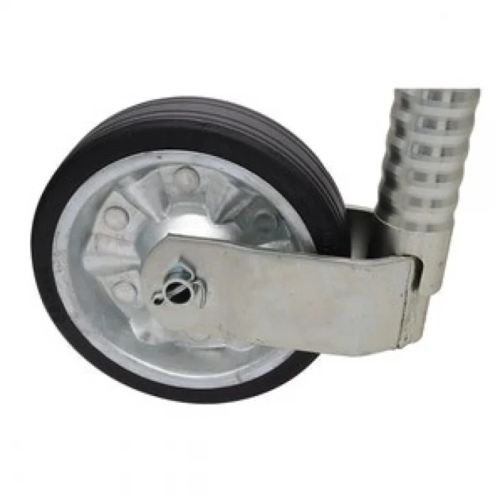 Knott 350 kg Ø48 mm Tırtıklı Krikolu Ön Destek Tekeri