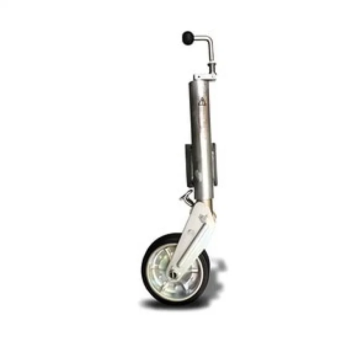 Knott 800 kg Otomatik Katlanabilir Ön Destek Tekeri Flanşlı