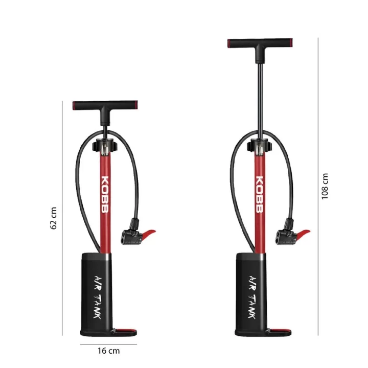 KOBB KB3256D 87 PSI Dijital Basınç Göstergeli Taşınabilir El Pompası