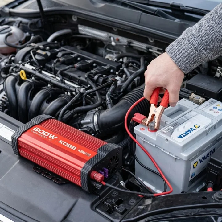 KOBB KBN600 12V/220V 600Watt Modifiye Sinüs Dönüştürücü İnvertör