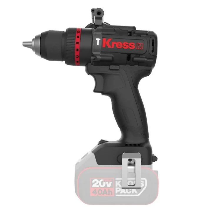 Kress KUC33.91 20Volt 95Nm Kömürsüz Profesyonel Şarjlı Darbeli Matkap (Akü Dahil Değildir)