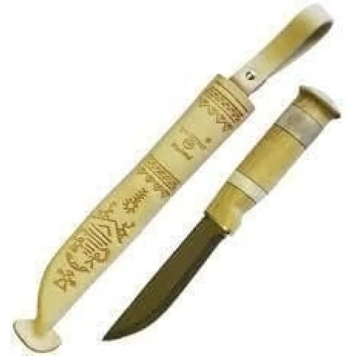 Marttiini Boynuz Sap Kılıflı Bıçak