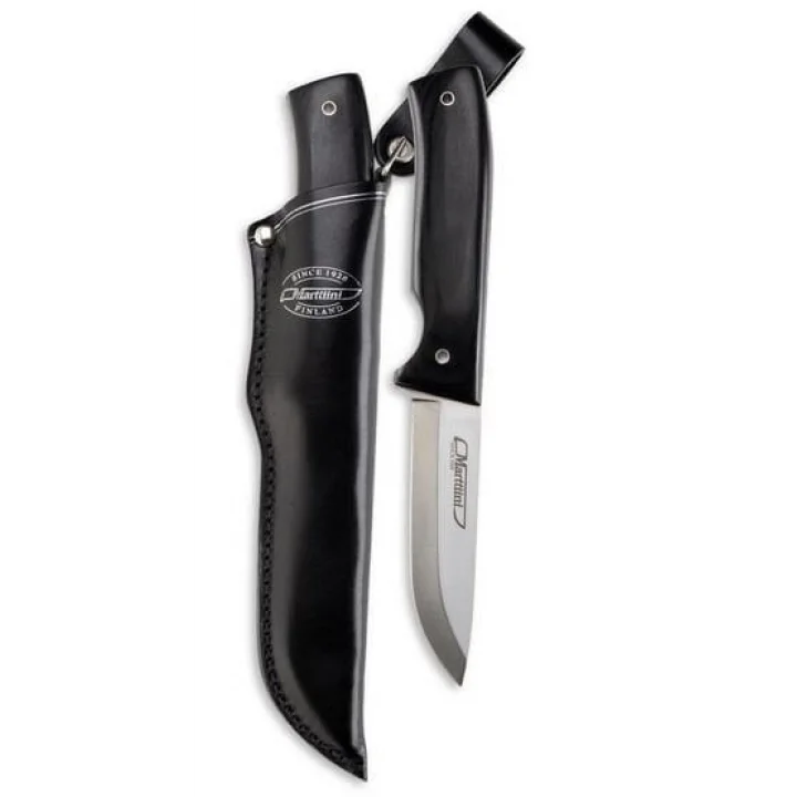 Marttiini Raven Black Veneer Handle Bıçak