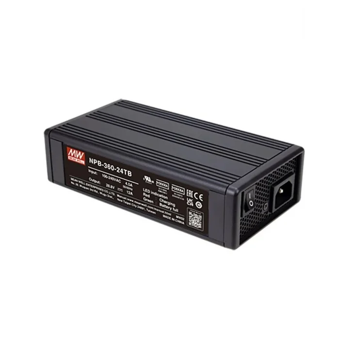 Meanwell  360W 13,8V/20A AC-DC Akü Şarj Cihazı