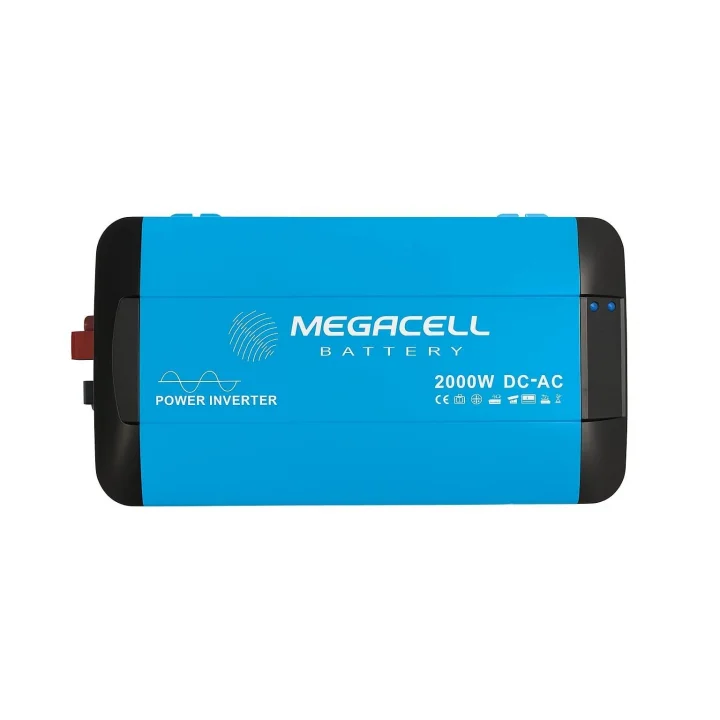 Megacell 12V 2000W Tam Sinüs İnvertör - 4000W Tepe Güç