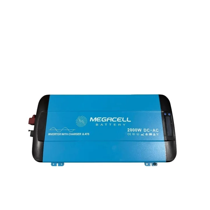 Megacell 12V 2000W Tam Sinüs Şarjlı İnvertör (UPS Özellikli)