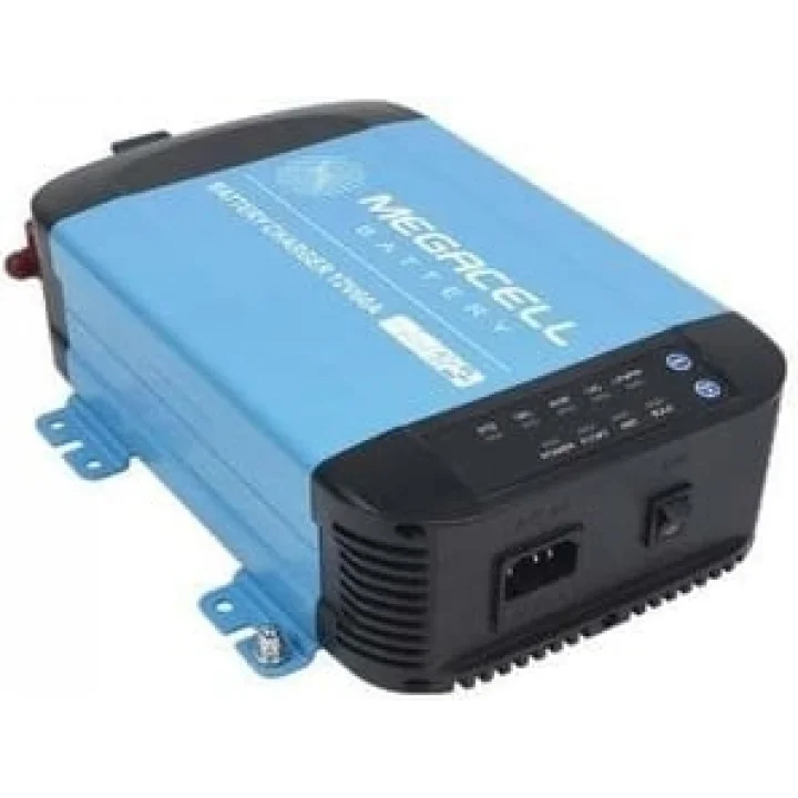 Megacell 24V 10A Akıllı Şebeke Şarj Cihazı - LiFePO4 Uyumlu