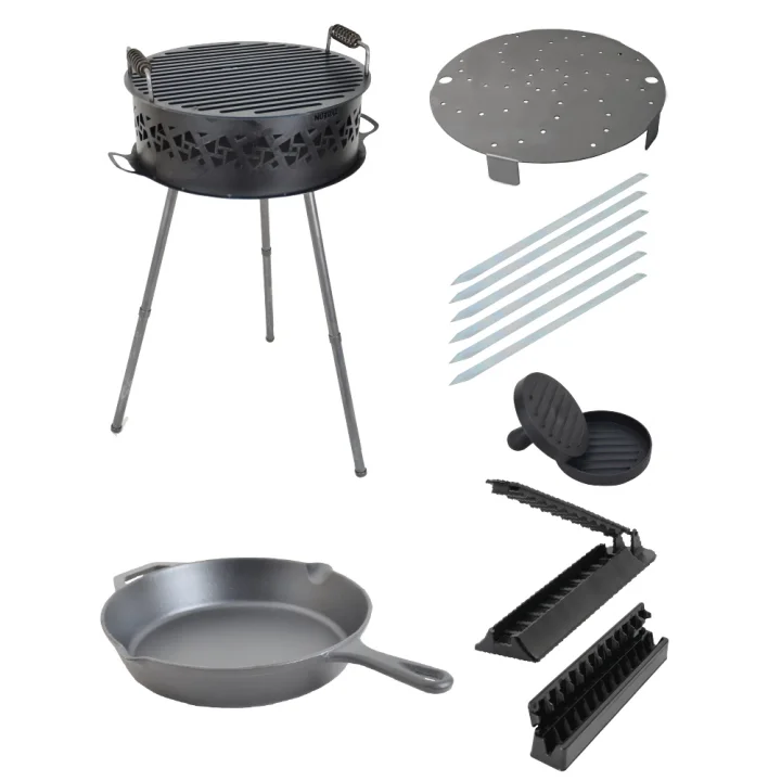 MERİÇ ŞÖMİNE BARBEKÜ SÜPER SET