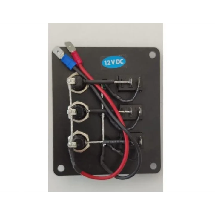 Mors 3’lü Switch Panel - Dikey