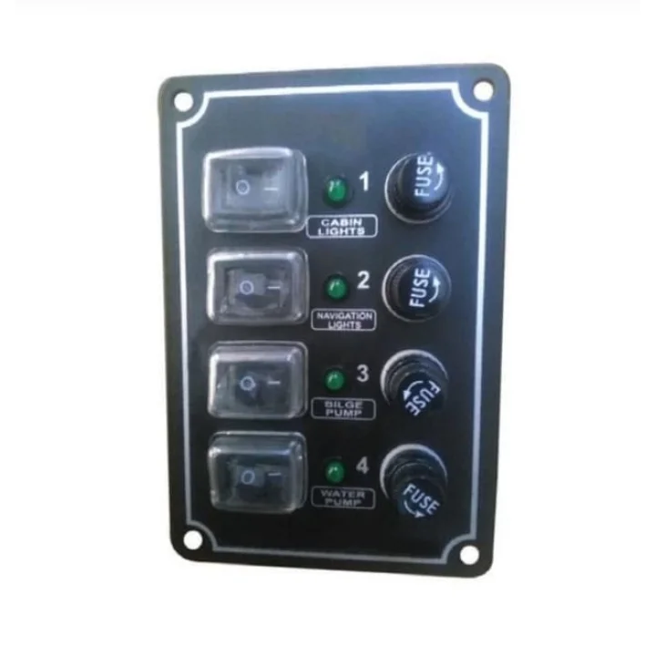 Mors 4’lü Switch Panel - Dikey