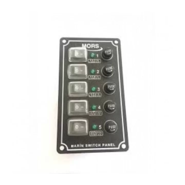 Mors 5’li Switch Panel - Dikey