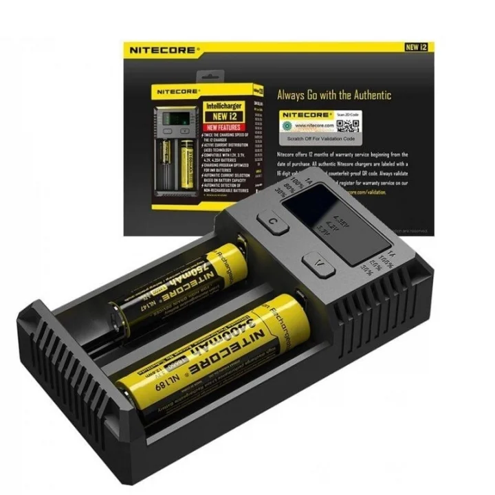 Nitecore New I2 Pil Dolum Kiti (Intellicharger)