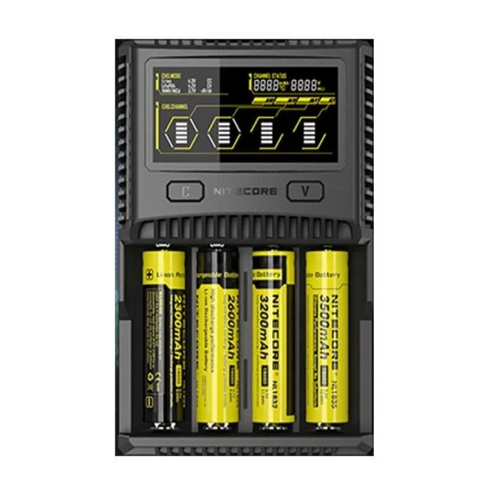 Nitecore Sc4 Pil Dolum Kiti (Superbcharger)