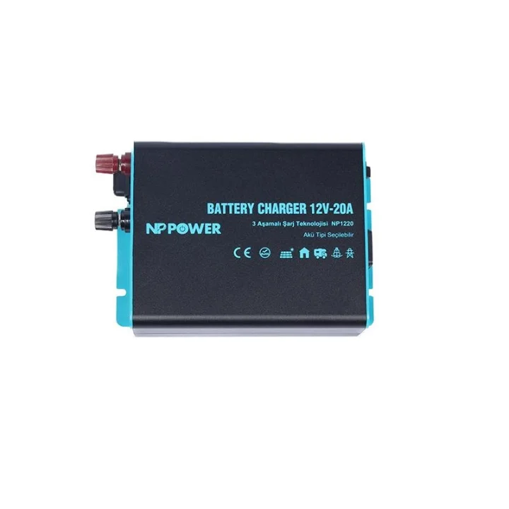 NP1220 NP Power 12V 20A Akü Şarj Cihazı