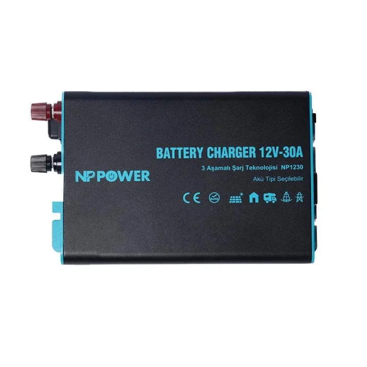 NP1230 NP Power 12V 30A Akü Şarj Cihazı