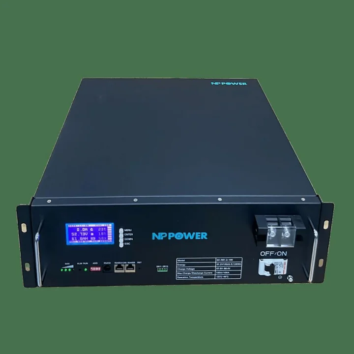 NPP-ITJ-RCK NP Power 51.2V 100Ah Lityum (LiFePO4) Batarya