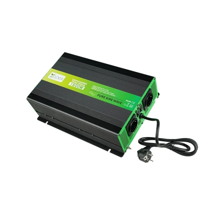 NPS1500-12 Apex 1500W Şarjlı Tam Sinüs İnverter 12V