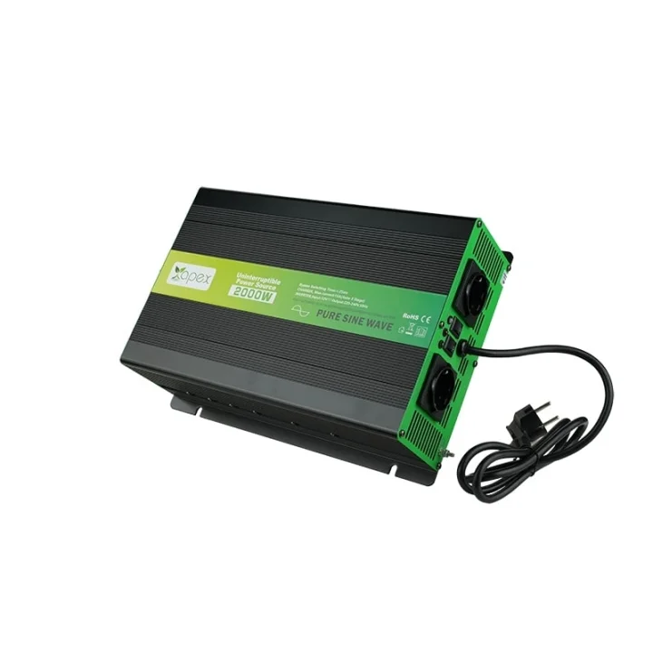 NPS2000-12 Apex 2000W Şarjlı Tam Sinüs İnverter 12V