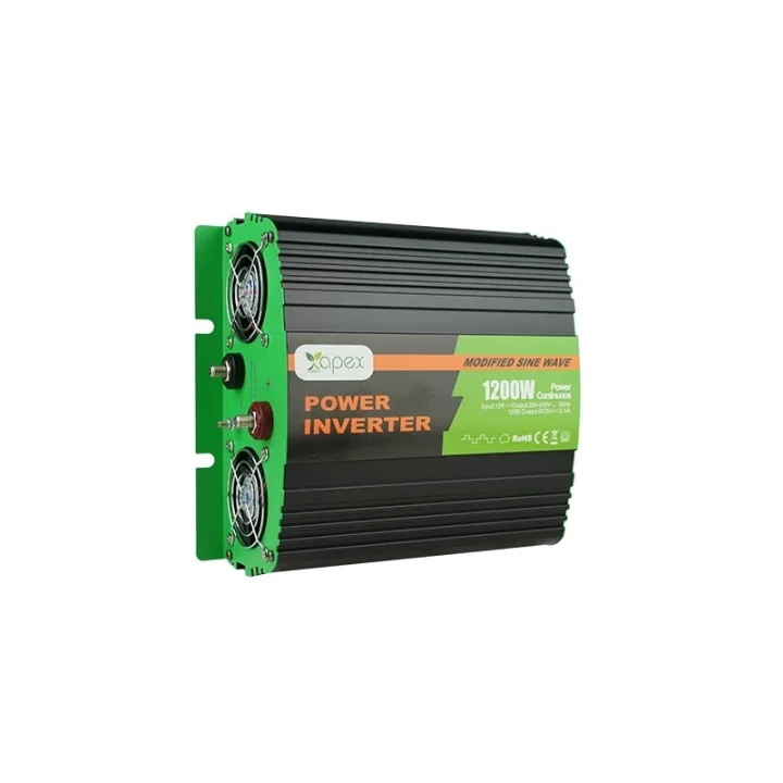 NS1200-12 Apex 1200W Modifiye Sinüs İnverter 12V