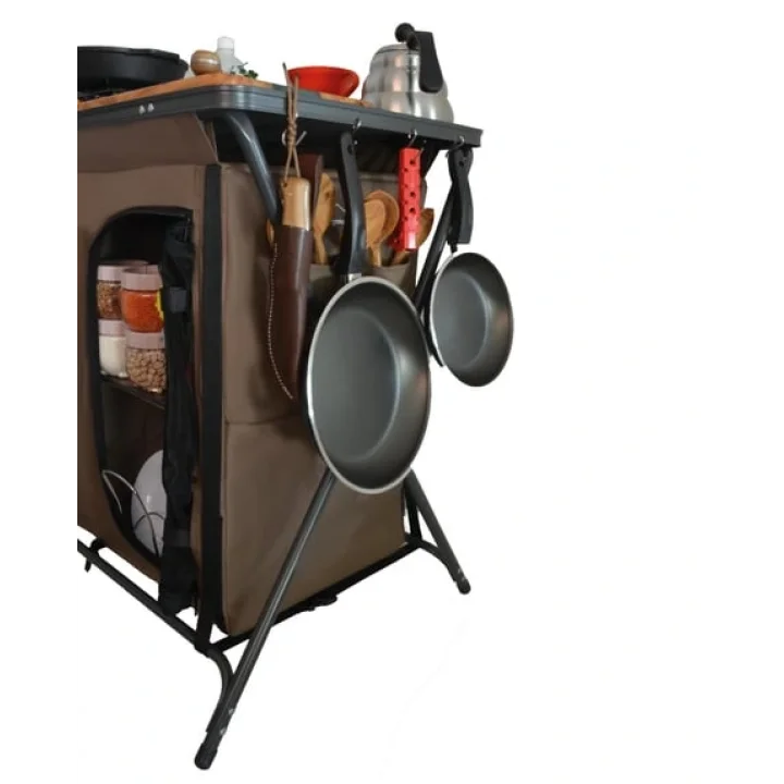 Nurgaz Campout Çift Kapılı Kamp Mutfağı