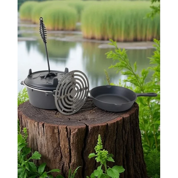 Nurgaz Campout Döküm Set 12 Inch