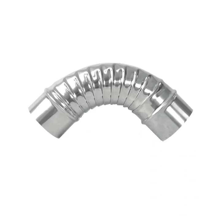 Nurgaz Paslanmaz Soba Dirseği 90 Derece