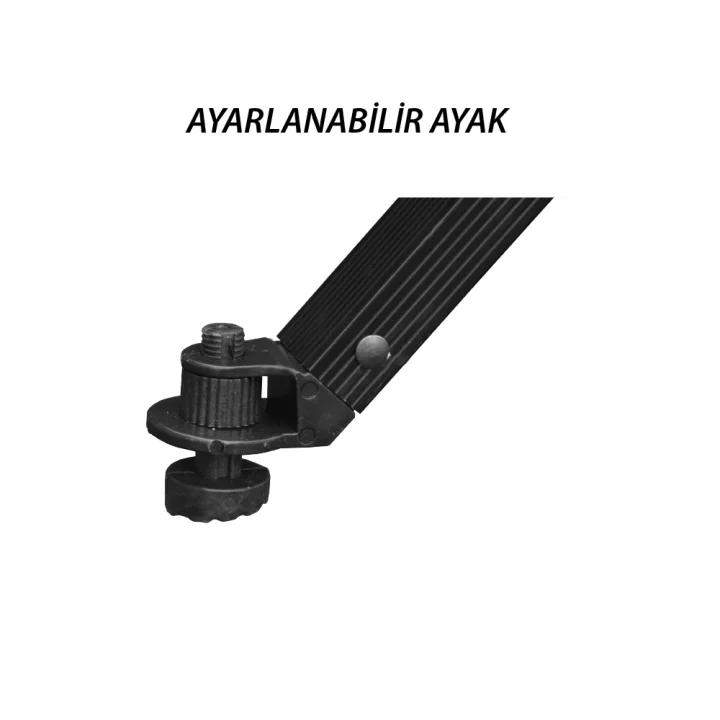 Odin Kamp Masası + 4 Lüx Sandalye Set