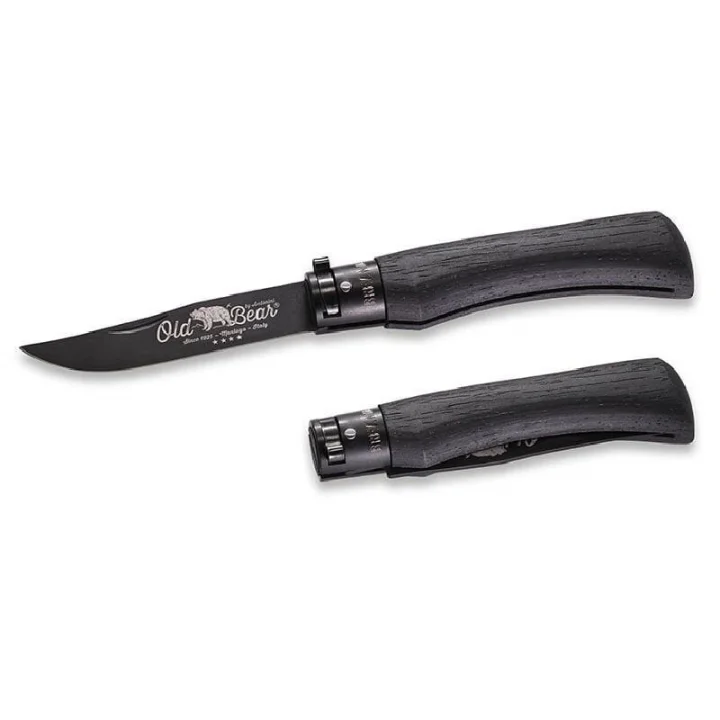 Old Bear 21 Cm Kompozit Siyah Sap 8 1/4 L Çakı