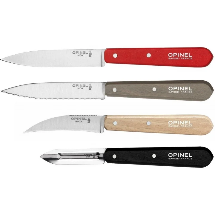 Opinel 4 Lu Renkli Bıçak Seti (001626)