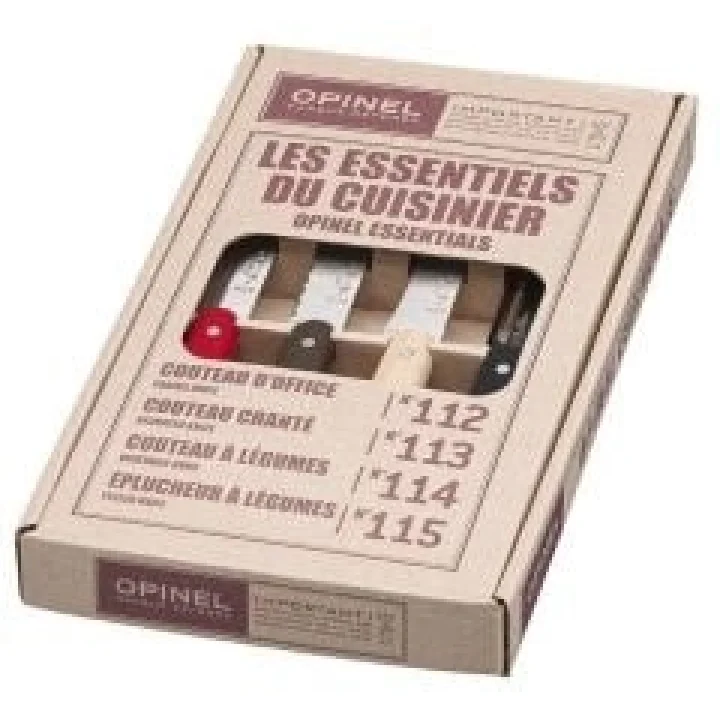 Opinel 4 Lu Renkli Bıçak Seti (001626)