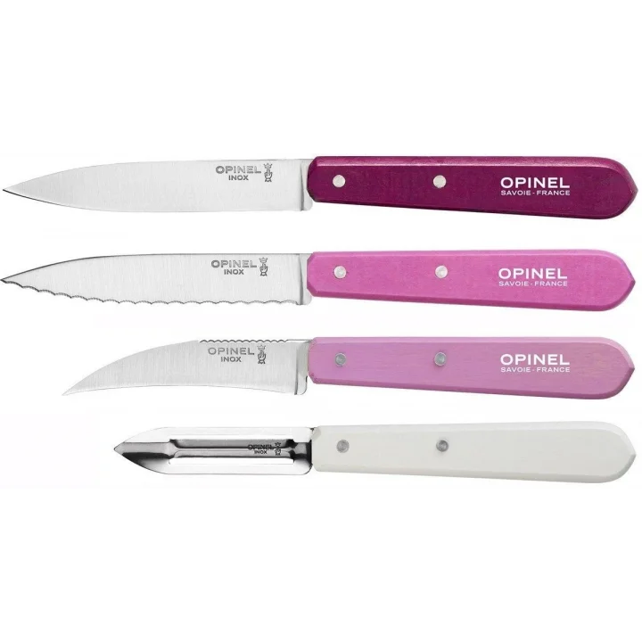 Opinel 4 Lu Renkli Bıçak Seti (001736)