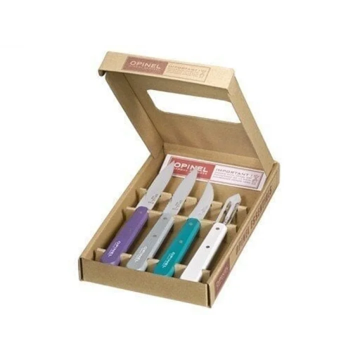 Opinel 4 Lu Renkli Bıçak Seti (001939)