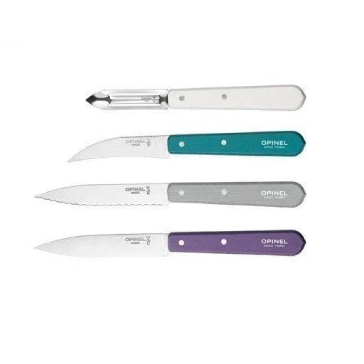 Opinel 4 Lu Renkli Bıçak Seti (001939)