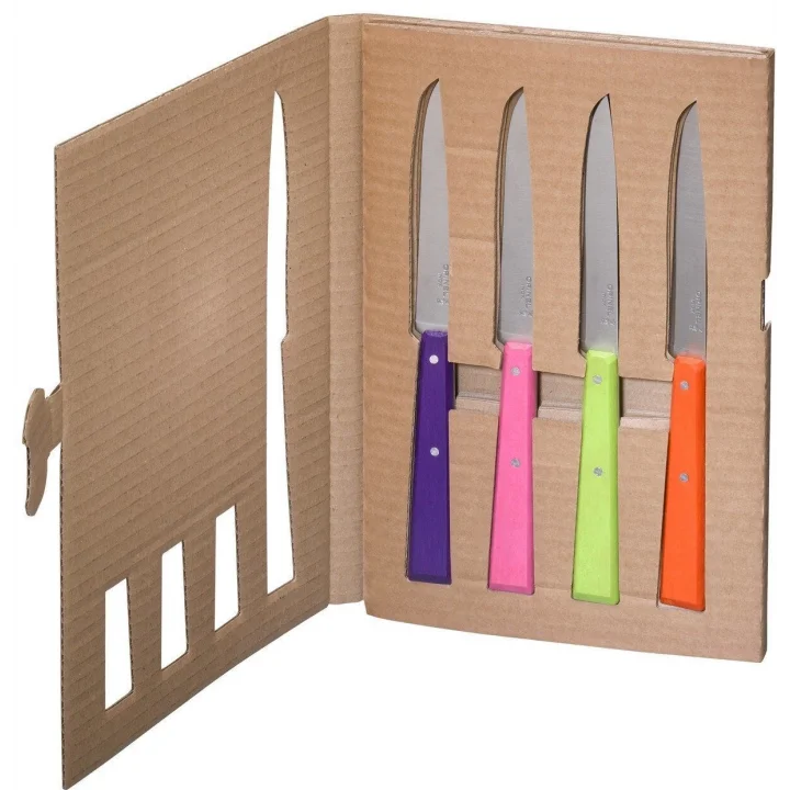 Opinel 4 Lu Renkli Sofra Bıçak Seti (001532)