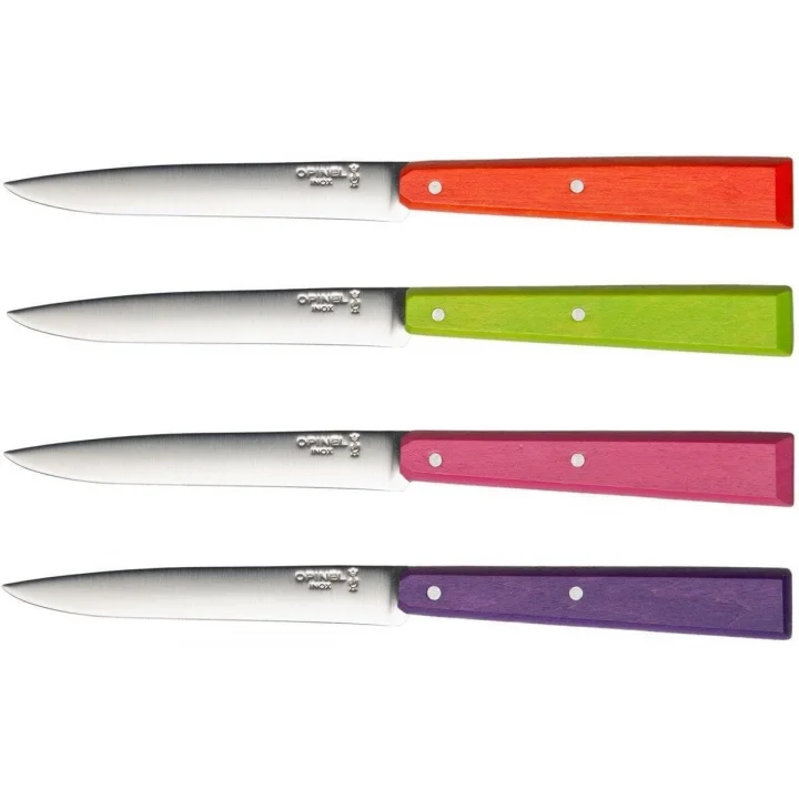 Opinel 4 Lu Renkli Sofra Bıçak Seti (001532)